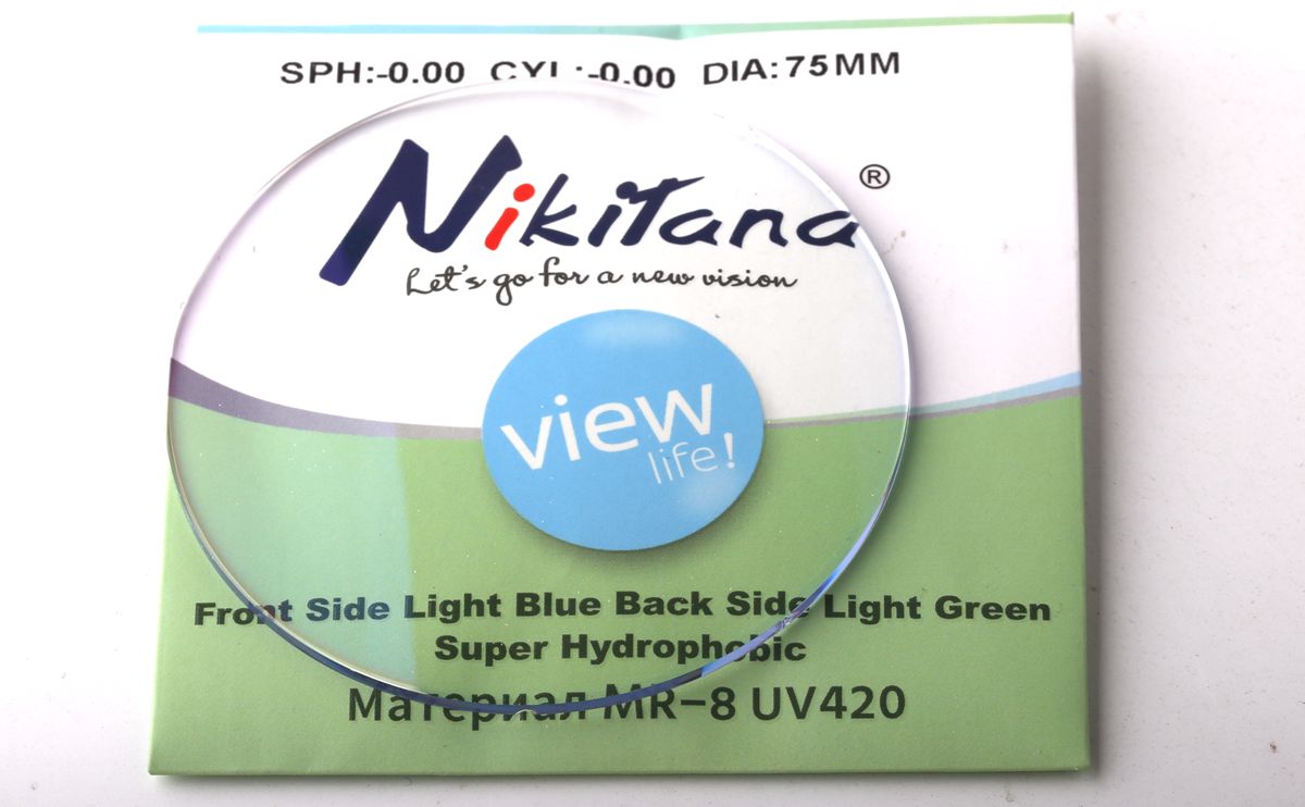 №59 ЛИНЗА NIKITANA 1.61 Essilor BB MR-8 UV420