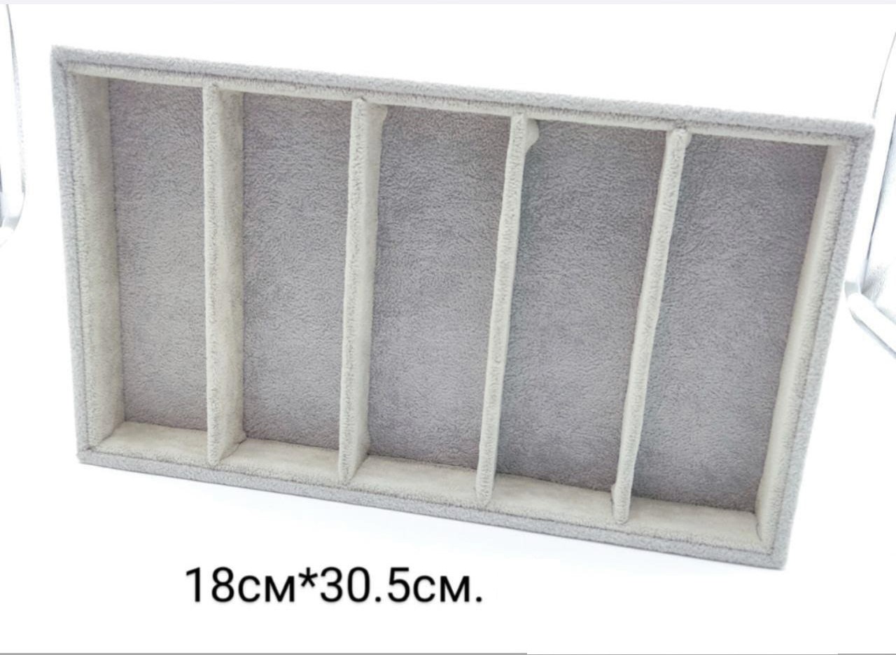 Планшет на 5 оправ 18см.*30,5см. серый