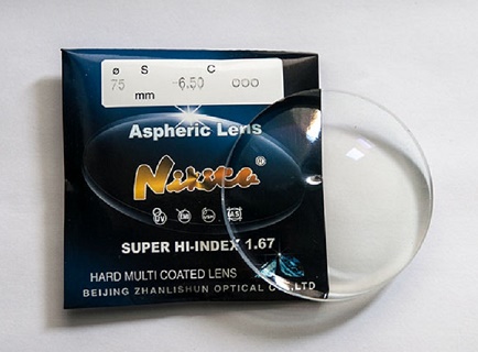 №44 1.67 АСФЕРИКА БЛЮ БЛОКЕР С А/Б GREEN