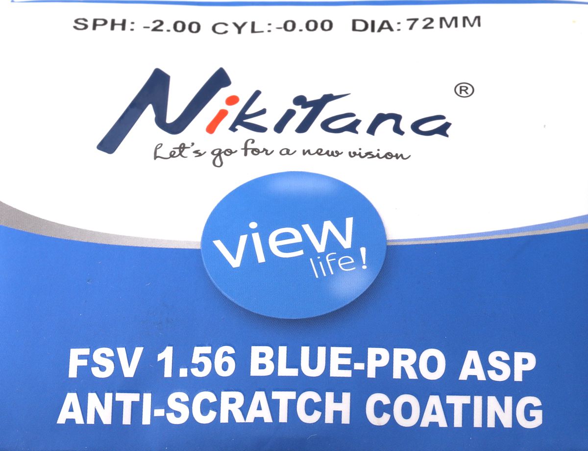 №58 1.56 Essilor NIKITANA BLUE-PRO ASP