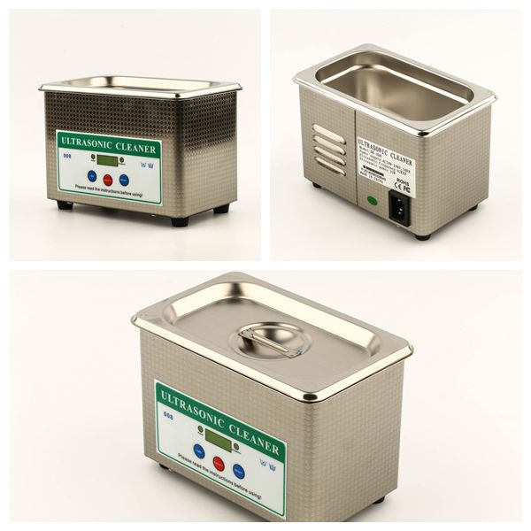 Ультразвуковая ванна для очистки очков металл 2